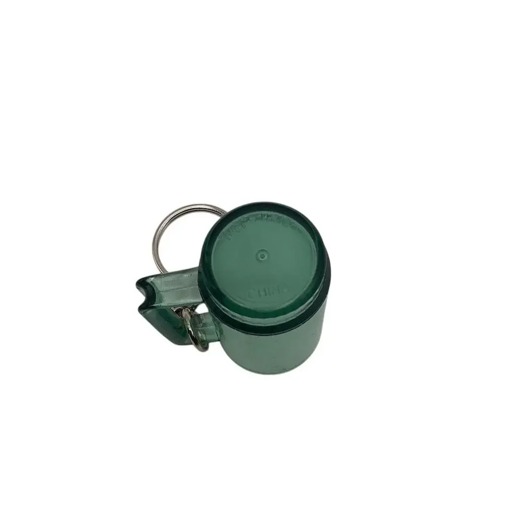 Vintage Tupperware‎ Jade Green Mini Mug Keychain Nostalgia Era